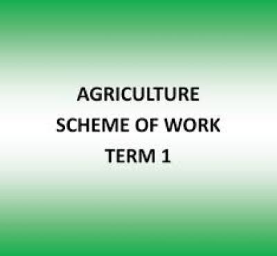 Scheme Of Work Grade 4 Agriculture
